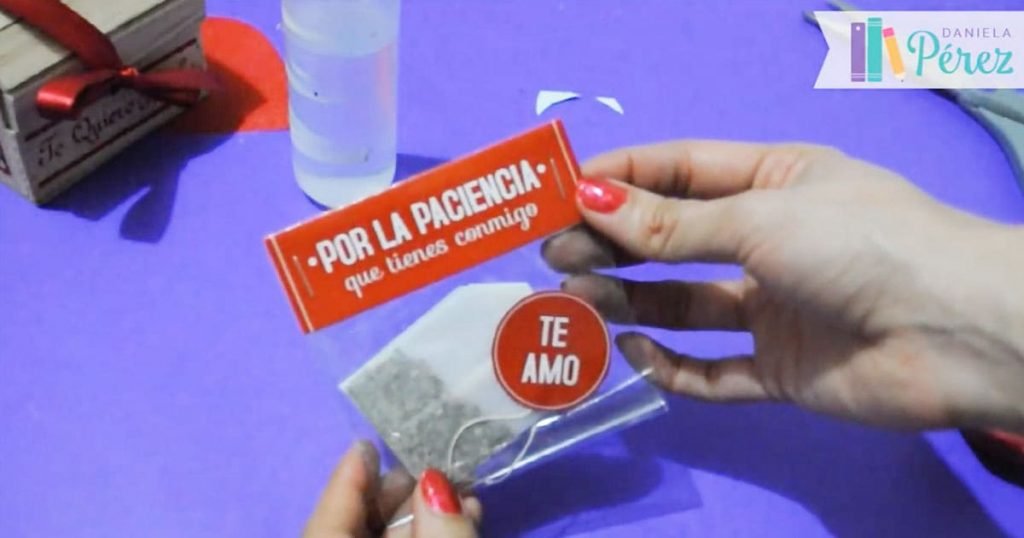 regalo para un mes de novios - té de amor