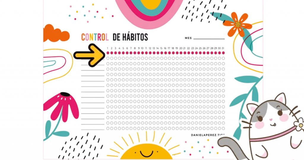 como crear habitos - como hacer un habits tracker